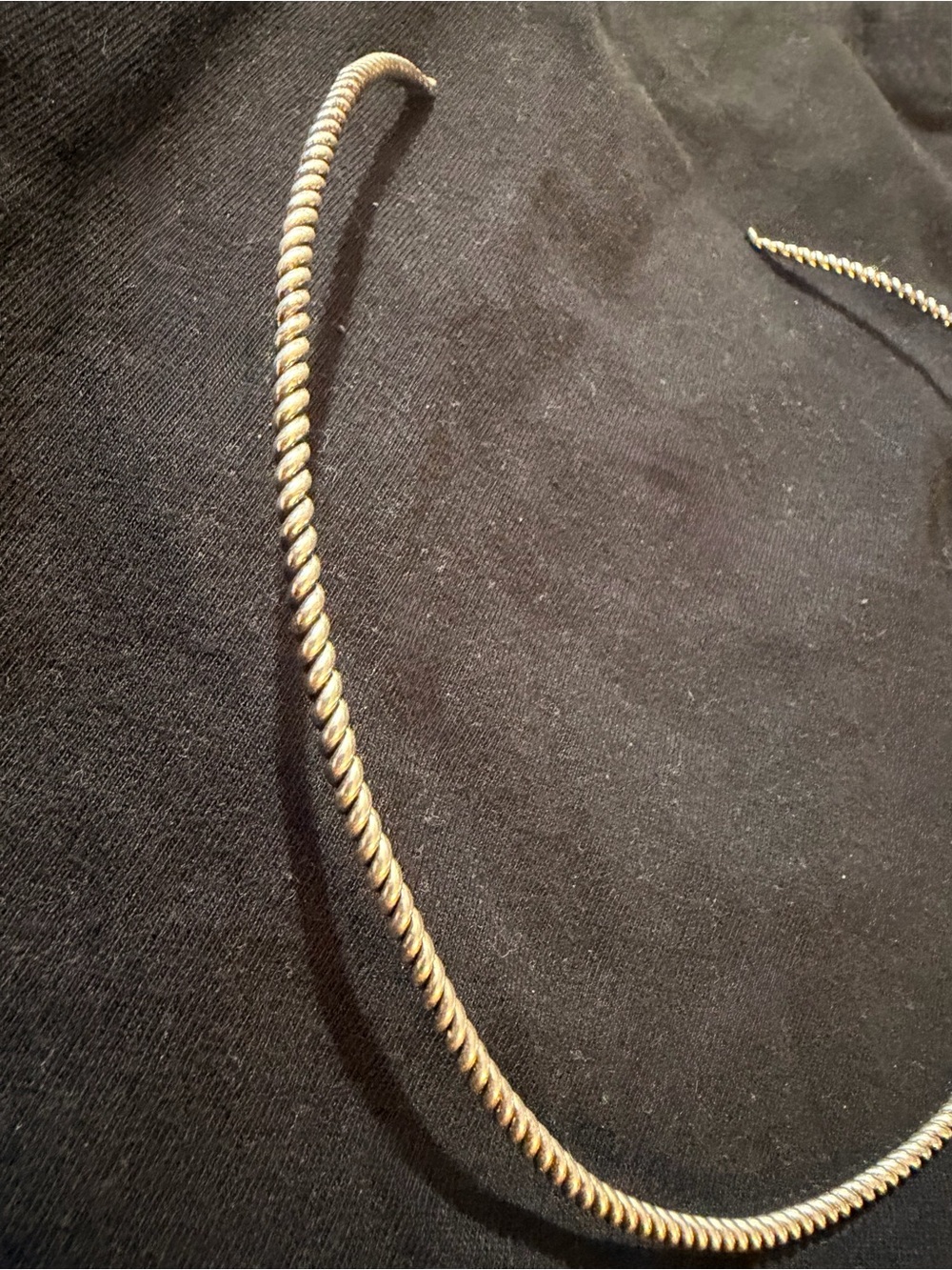 Jay King 925 Oval Flex Choker - Picture 3 of 8